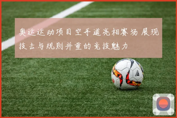奥运运动项目空手道亮相赛场 展现技击与规则并重的竞技魅力